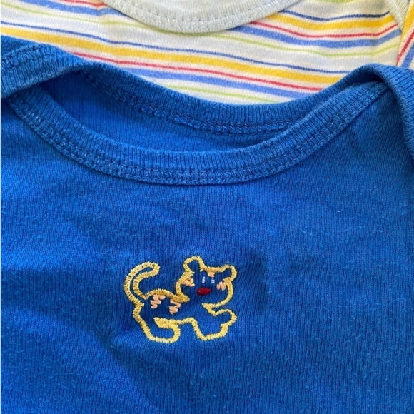 Gerber Baby Bodysuit Set - Striped and Blue - Picture 2 of 4